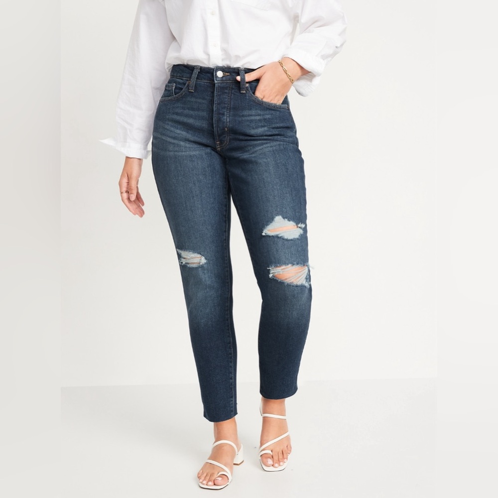 Old Navy high rise jeans.